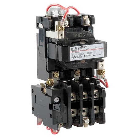 Magnetic Motor Starter, Non-Reversing, 240V AC, 3 P MPN:CR306A003
