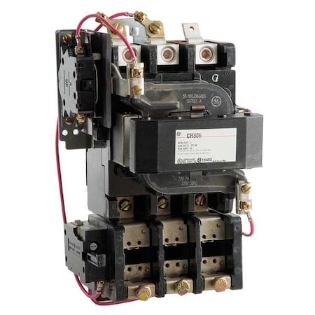 Magnetic Motor Starter, Non-Reversing, 240V AC, 3 P MPN:CR306E003