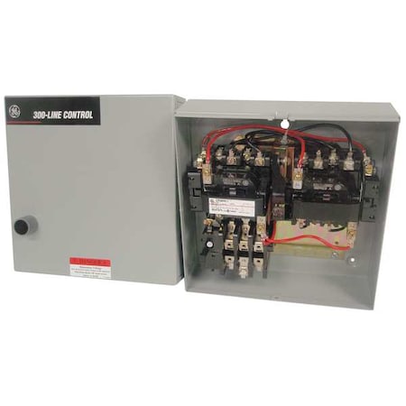 Magnetic Motor Starter, Reversing, 480V AC, 3 P MPN:CR309C104