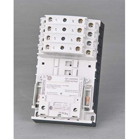 120VAC Electrically Held Lighting Contactor 8P 30A MPN:CR463L80AJA