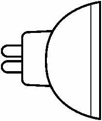 Halogen Lamp: MR16, 71 W, 2-Pin Base MPN:14794