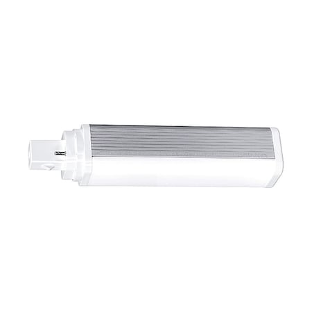 LED Bulb Plug In, 6 2/3 in L, 10.5 W, PK4 MPN:LED11G24d-H/8SC-4PK