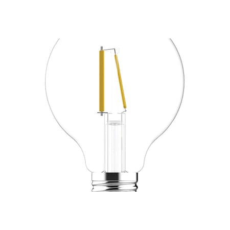 LED, 4 W, G25, Medium Screw (E26), PK2 MPN:LED4DFG25-C-2PK