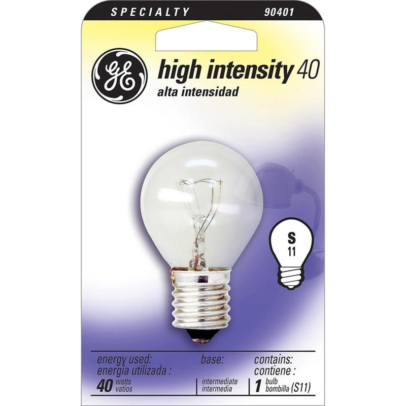 GE High-Intensity Bulb, 40 Watts (Min Order Qty 8) MPN:35156