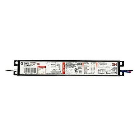 GE LIGHTING 55 to 57 Watts, 2 Lamps, Electronic Ballast MPN:GE232MAX-G-N