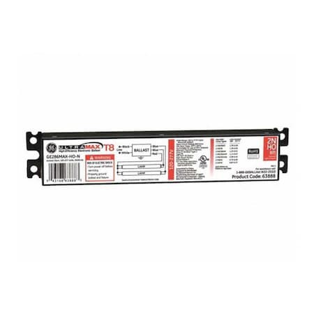 GE LIGHTING 142/145 Watts, 2 Lamps, Electronic Ballast MPN:GE286MAXHO-N