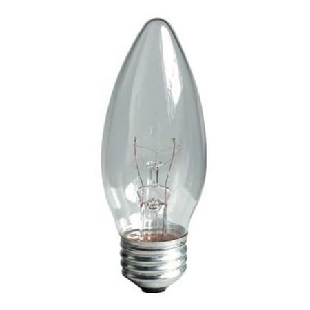 GE LIGHTING 25W, B13 Incandescent Light Bulb, PK2 MPN:25BM CD2