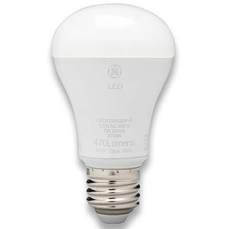 LED 7W, R20, Med, E26, White MPN:LED7DR20/850