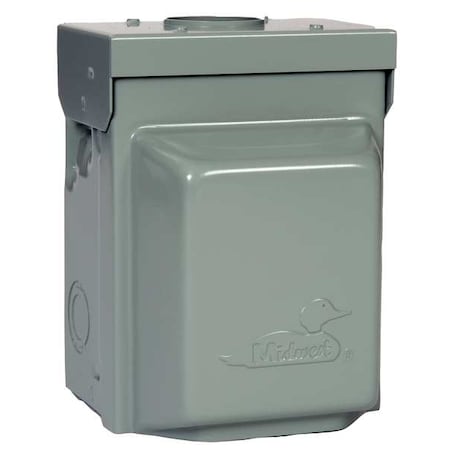 Steel Unmetered Surface Power Outlet, 7-1/8 in H, 5-3/16 in D, NEMA 3R MPN:U050