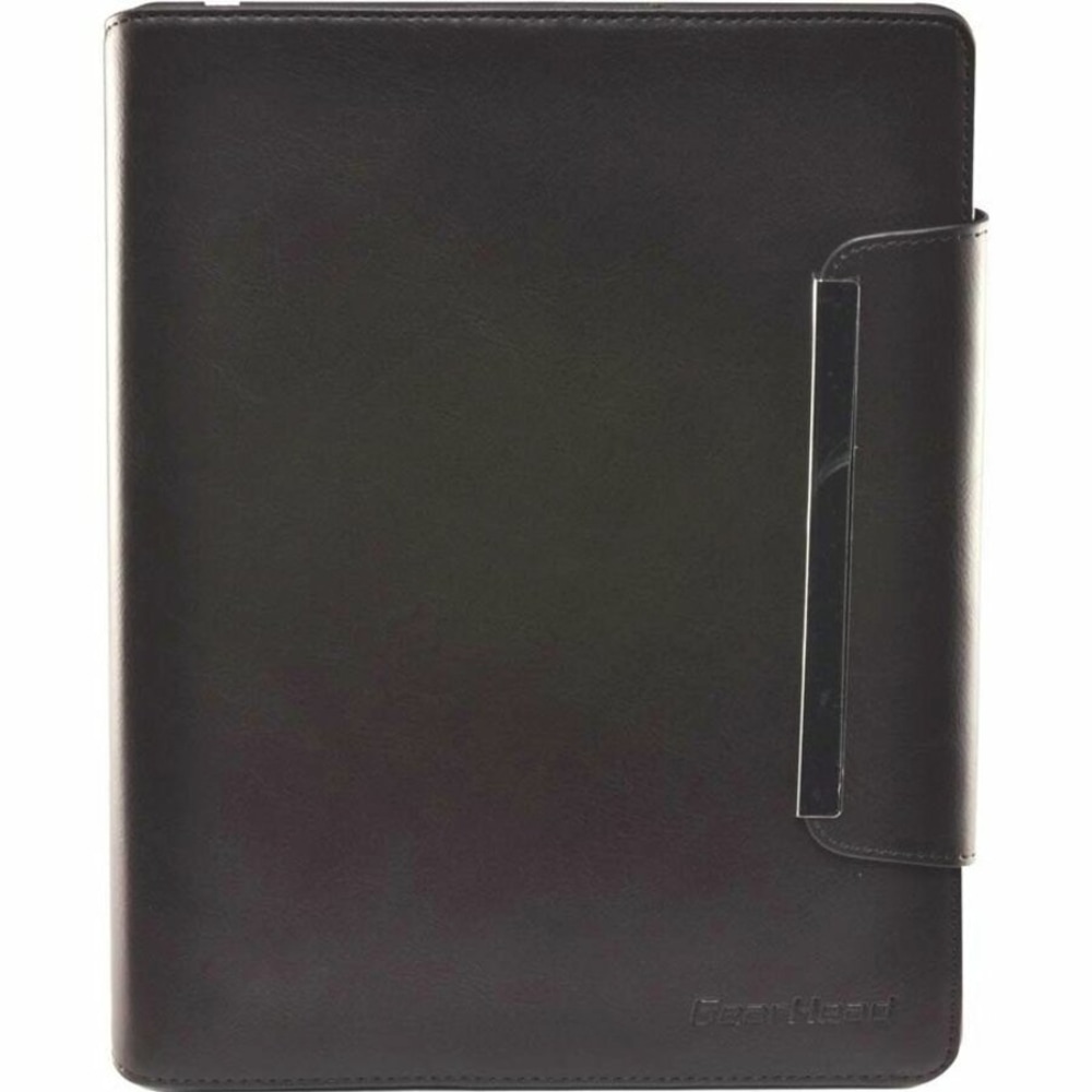 Gear Head LFS4800BRN Carrying Case (Portfolio) Apple iPad Tablet - Brown - Leather Body - MicroFiber Interior Material (Min Order Qty 4) MPN:LFS4800BRN