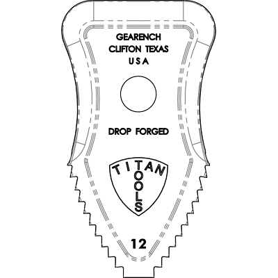 Jaws F/C12P Chain Tongscode A MPN:C121
