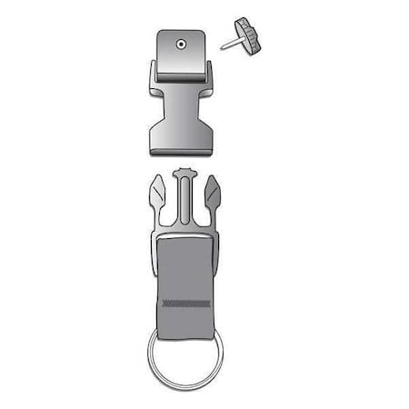 Snap-On Clip, 5-1/2 in L, SS, Threaded Stud MPN:AC0-1003