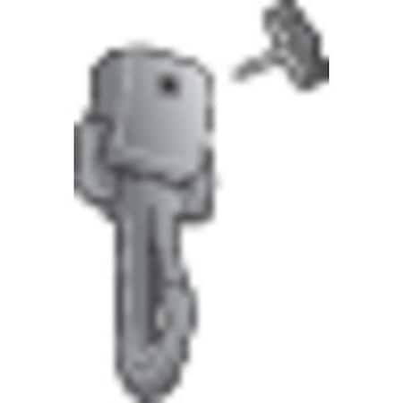 Snap-On Clip, 3 in. L, SS, Threaded Stud MPN:AC0-1004