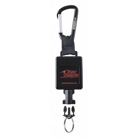 Flashlight Retractor, 32 in. L, Carabiner MPN:RT3-4401