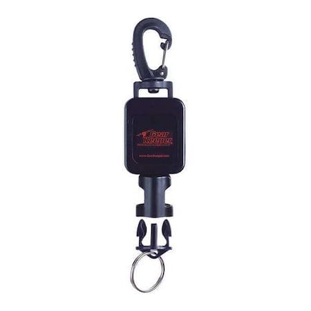 Flashlight Retractor, 22 in. L, Plastic/SS MPN:RT4-4412
