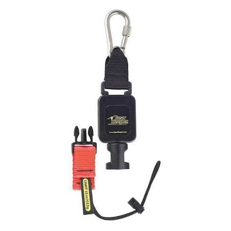 Retractable Tool Lanyard, 55inL, 1lb, SS MPN:RT4-5602