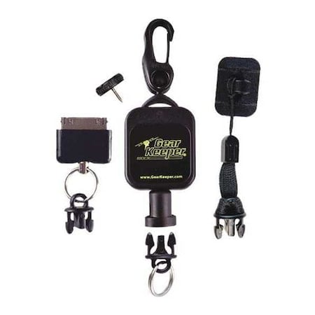 Cell Phone Retractor, 36inL, Plastic/SS MPN:RT5-5470