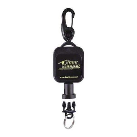 Retractable Lanyard, 14inL, Black/Orange MPN:RT5-5601-10PK