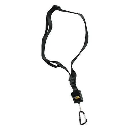 Shoulder Strap, 22 in L, Black, 3 lb., Nylon MPN:TL1-1048