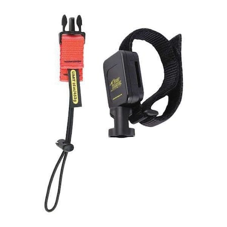 Tool Lanyard, 47 in. L, Black/Orange MPN:TL1-2006