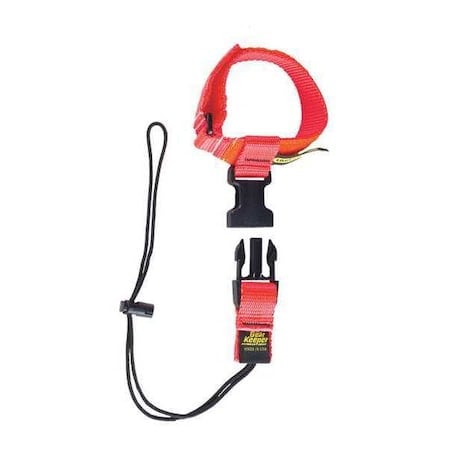Tool Lanyard, Orange, 5 lb., Hook And Loop MPN:TL1-2007
