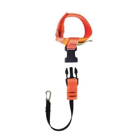Tool Lanyard, 10 in. L, Orange, 5 lb. MPN:TL1-2008