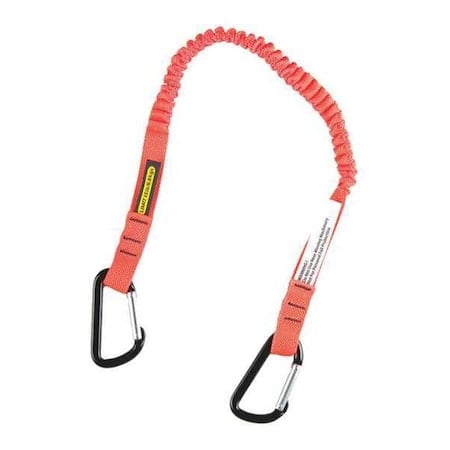 Tool Lanyard, 15lb, Aluminum, Carabiner MPN:TL1-3011-10PK