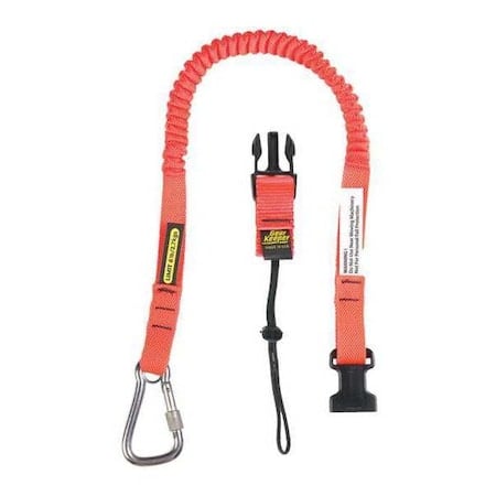 Tool Lanyard, 46inL, 5lb, Single Carabiner MPN:TL1-3022