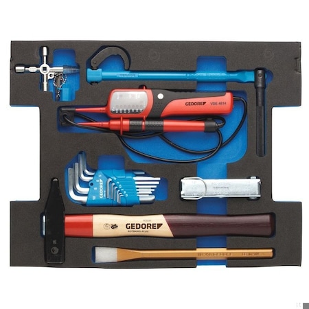 Assortment Installation, In 2/2 L-BOXX, SAE or Metric: Metric MPN:1100 CT2-03-600 D
