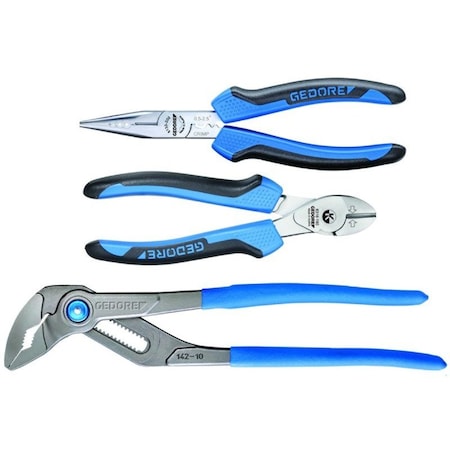 Pliers Set, 3 pcs. In L-BOXX Mini, Overall Length: 160mm, 200mm MPN:1102-008