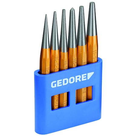 Drift Punch Set 6 pcs., Plastic Holder MPN:113