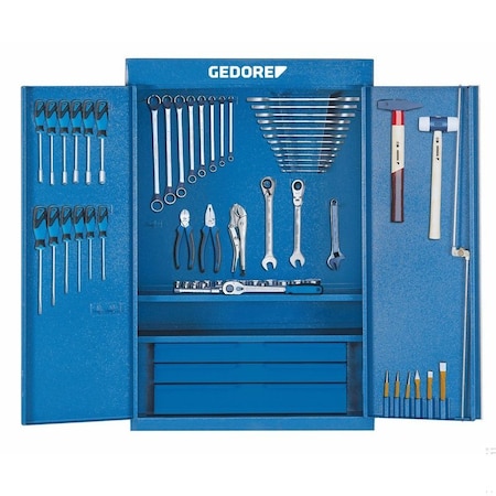 Tool Cabinet, Tool Assortment S 1400 MPN:1400 G