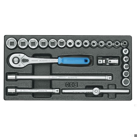 Socket Set, 3/8, 6626070 MPN:1500 ES-30