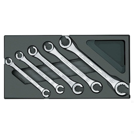 Set Of Open Flare Nut Wrenches, SAE or Metric: Metric MPN:1500 ES-400