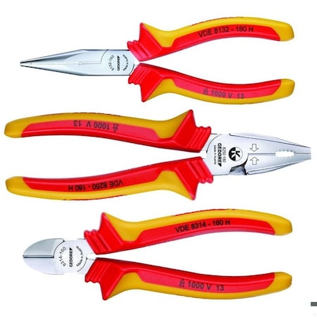 Vde Pliers Set 3 Pcs In L-Boxx Mini MPN:1692291