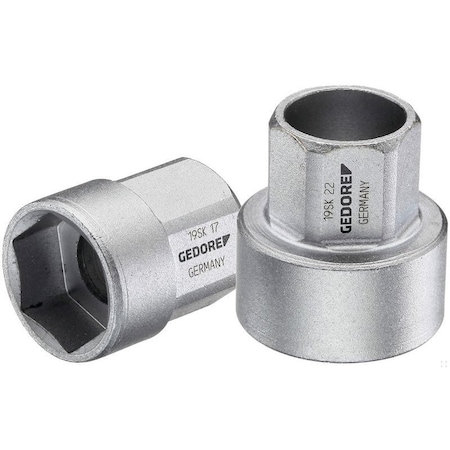 18.95mm Hex Drive, 16mm Metric Socket, 6 Points MPN:19 SK 16