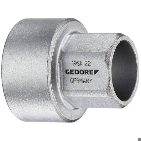 18.95mm Hex Drive, 22mm Metric Socket, 6 Points MPN:19 SK 22