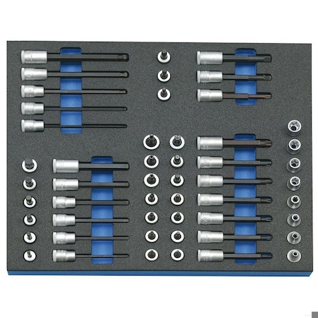 Socket Set 3/8 in In Ct Module 52 Pcs MPN:2016508
