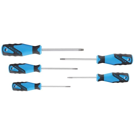 Screwdriver Set, 3C, 5 pcs., Torx T10-T30 MPN:2163 TX-05