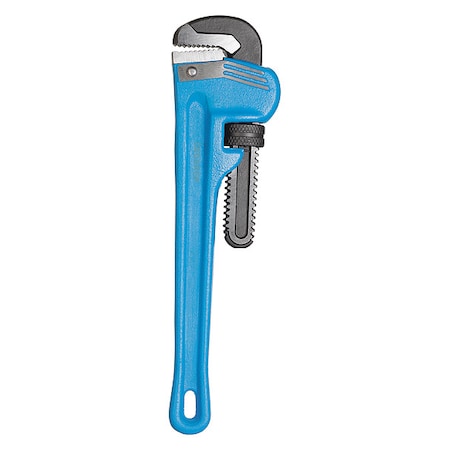 10 in L 1 1/2 in Cap. Cast Iron Straight Pipe Wrench MPN:227 10