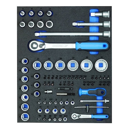 Socket Set 1/4 in plus 1/2 in, 2957191 MPN:2957191