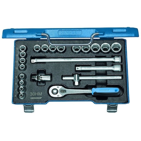 Socket Set, 3/8