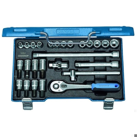 Socket Set, 3/8