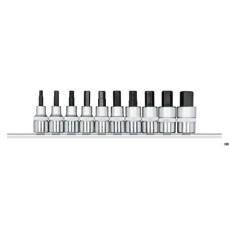 Socket Wrench Insert Sets 1/2 in MPN:3300027