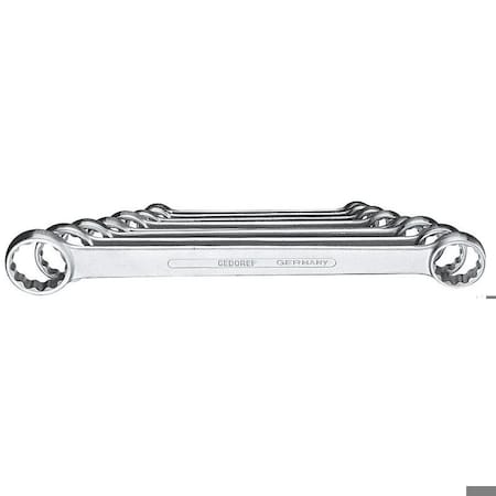 Ring Wrench Set, Flat, 8 pcs., 6-22mm MPN:4-8