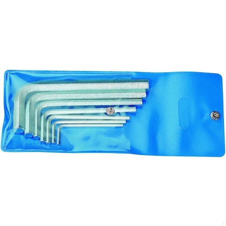 9 Piece Metric L-Shape Hex Key Set, 42-09 MPN:42-09