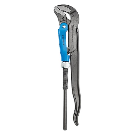 25 in L 3 in Cap. Alloy Steel Swedish Pipe Wrench MPN:4500490
