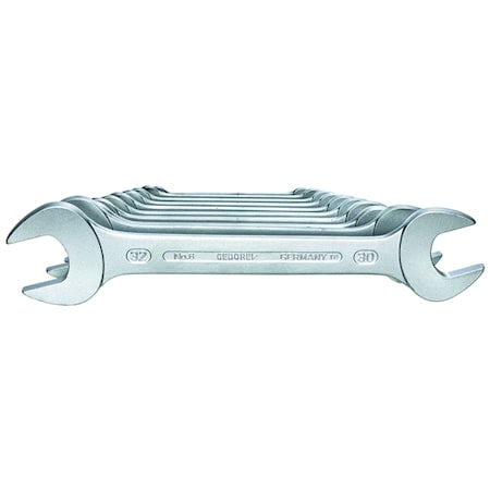 Wrench Set, Doubl Open End, 10 pcs., 6-32mm MPN:6-100