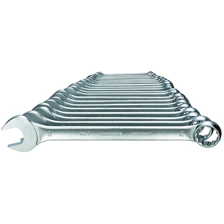Combination Wrench Set, 20 pcs., 8-32mm, Wrench Head Sizes: 8mm to 32mm MPN:7-020