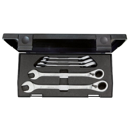 Combination Ratchet Wrench Set, 8-19mm, SAE or Metric: Metric MPN:7 UR-005